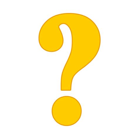 Yellow Question Mark Icon Free Yellow Question Mark Icons Clipart My