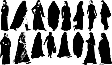 Islamic Women Silhouette Png Logo Vector Downloads Svg Eps