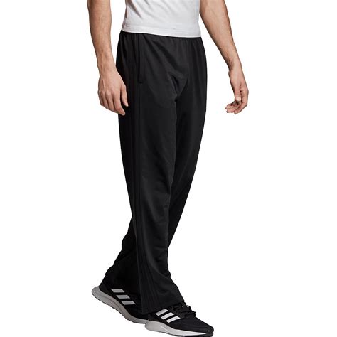 Adidas Mens Essential 3 Stripe Tricot Pants Academy