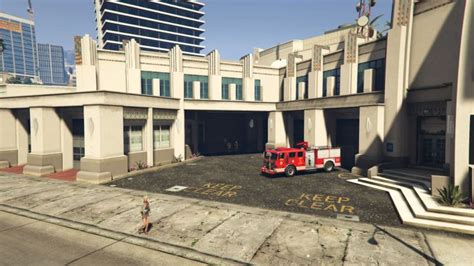 Gta 5 Locations Of Fire Stations In The Game