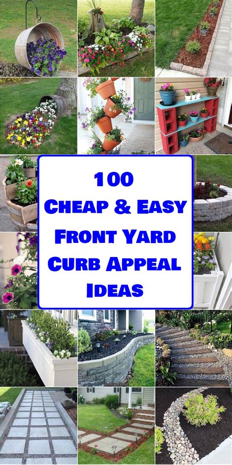 100 Cheap And Easy Front Yard Curb Appeal Ideas