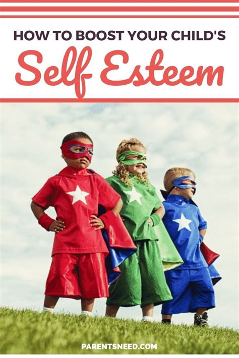 Self Esteem In Children Does Not Develop Overnight It Is A Long And