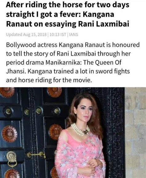 He said, 'nobody is talking about it because they are not farmers but terrorists who are trying to destroy india so that china can take over our broken nation and call it a chinese. Kangana Ranaut riding a Fake Horse in Manikarnika memes ...
