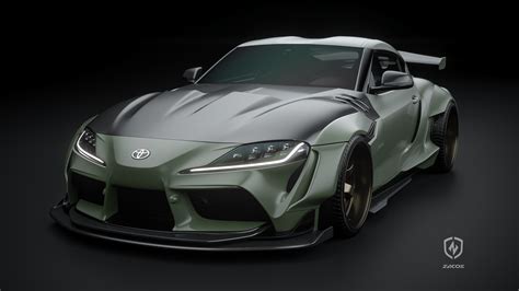 A Tuner Has Given The Toyota Supra A Widebody Kit Top Gear