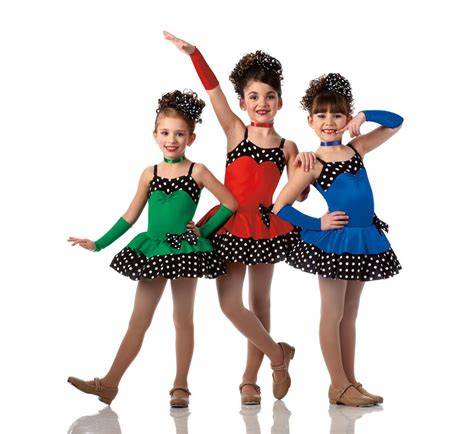 Wink And A Smile Ballet Tutu Tap Dance Costume Christmas Colors Red