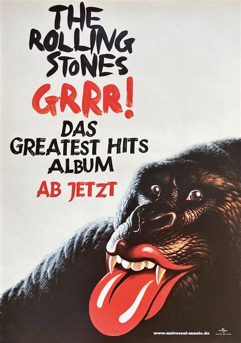Rolling Stones Grrr Promotion Poster 2012 ⋆ Popdom