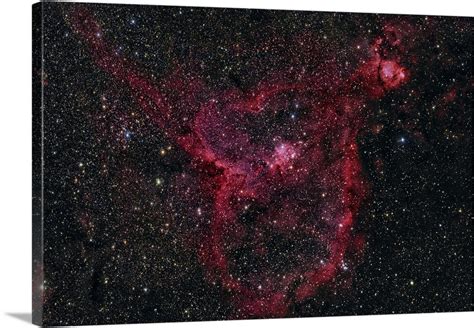 Ic 1805 The Heart Nebula Wall Art Canvas Prints Framed Prints Wall
