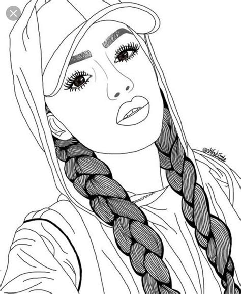 The Best 30 Coloriage De Fille Ado Swag Clubpenguinoticiass