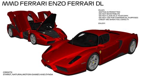 Mmd Ferrari Enzo Ferrari Dl By Maevesterling On Deviantart