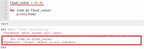 Typeerror Float Object Is Not Iterable In Python Its Linux Foss