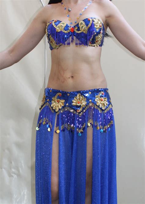 Mis Trajes De Danza Traje Azul El Ctrico