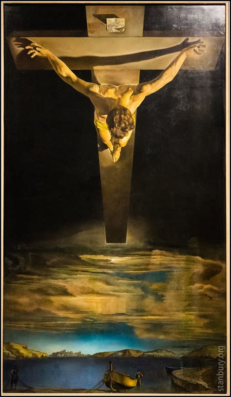 Christ Of St John On The Cross Salvador Dali Kelvingrove Flickr