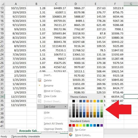 How To Change Tab Colors In Excel Spreadcheaters