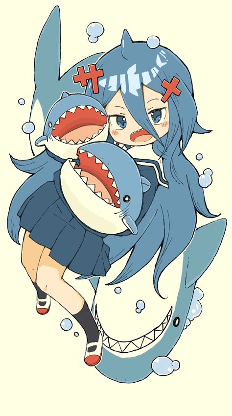 Shark Girl [original] R Cutelittlefangs