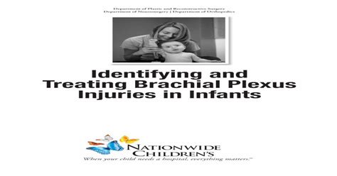 Identifying And Treating Brachial Plexus Injuries In Infants Pdf