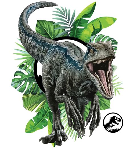 Velociraptor Blue Framed Art Print By Worlddinosaurs Conservation