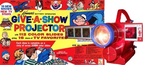 Give A Show Projector 1960s Toys Childhood Toys Kenner