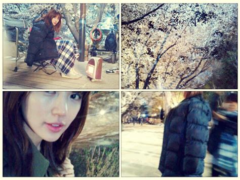 Gallianmachi Kecantikan Yoon Eun Hye Mekar Lebih Cantik Dari Sakura