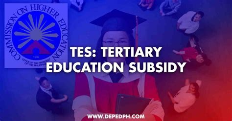 Tertiary Education Subsidy Tes Program For Filipino Students Deped Ph