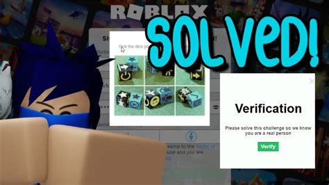 How To Complete The Roblox Verification Captcha 2021 Dice