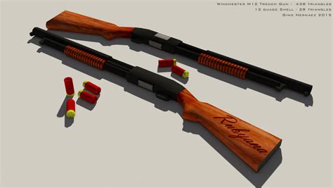 Winchester M12 Trench Gun By Urbanfoxgamer On Deviantart