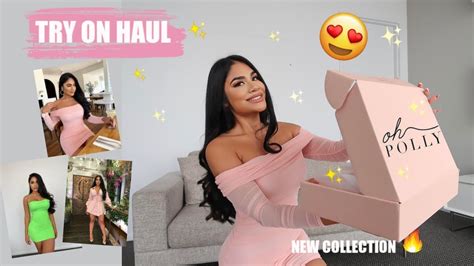 Oh Polly Try On Haul New In Youtube