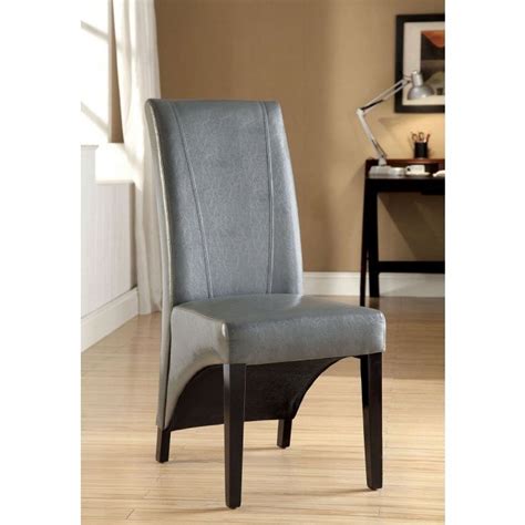 Madison Gray Side Chair Set Of 2 Furniture Of America