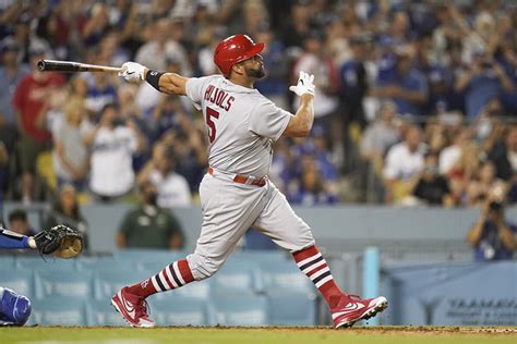 Retired Albert Pujols Happy To Begin New Role With Angels Los Angeles