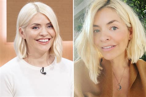 Holly Willoughby Glows In Make Up Free Selfie As She Enjoys Summer