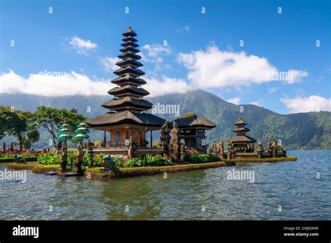 Bali Water Temple On Bratan Lake Is The Most Beautiful Temple In Bali