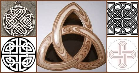 A Large Range Of Celtic Knots And Some Stylized Type Or Knots That Are