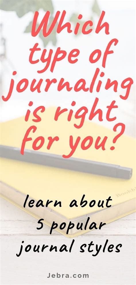 5 Different Types Of Journals And How To Select Best One For You Bullet