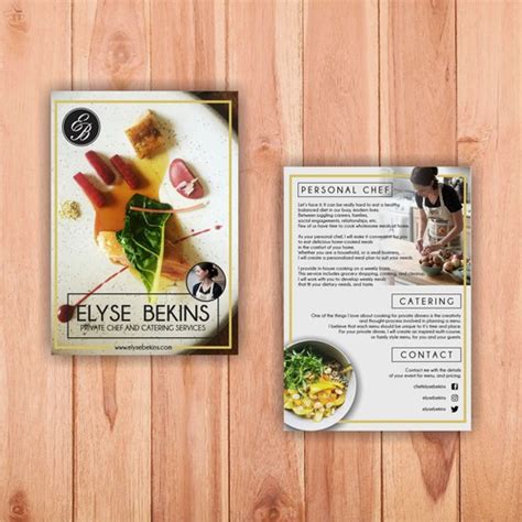 Create A Flyer For Growing Private Chef Business Postcard Flyer Or