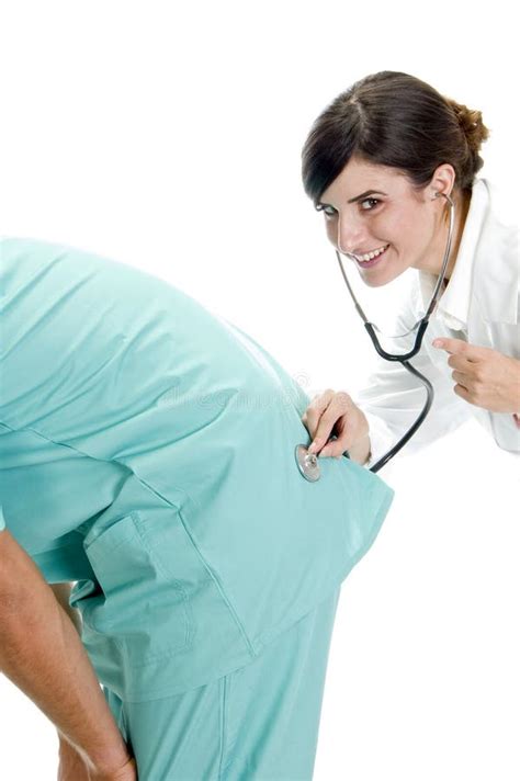 Lady Doctor Examining Patient Stethoscope Free Stock Photos And Pictures