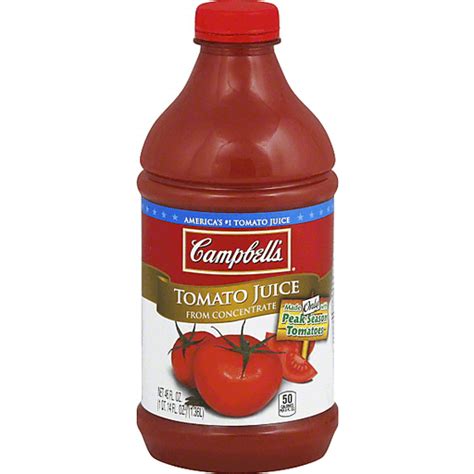 Campbells Tomato Juice Vegetable And Tomato Mackenthuns