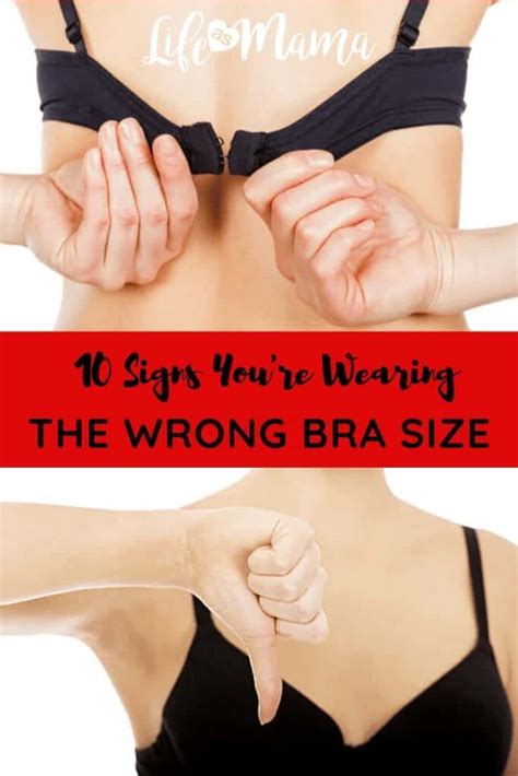 Signs You Re Wearing The Wrong Bra Size Page Of