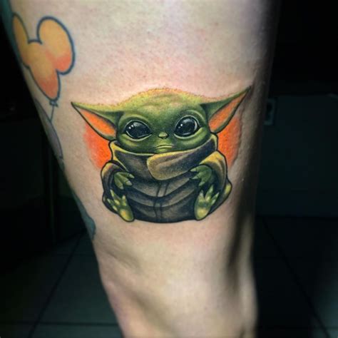 25 Baby Yoda Tattoos For That Mandalorian Fans Will Love