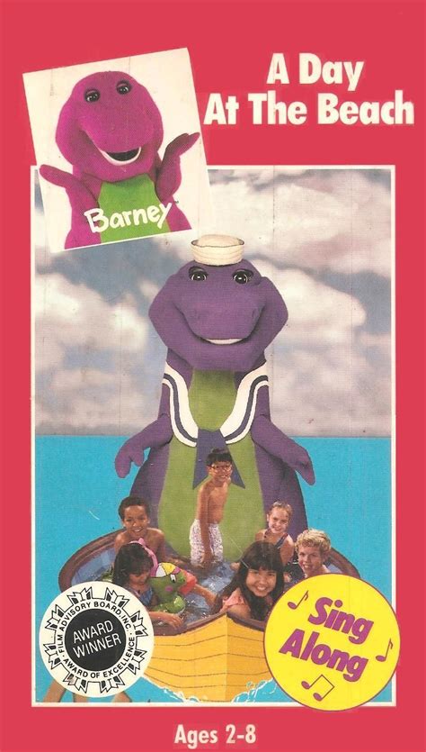 Barney A Day At The Beach VHS Barney Christmas Training Songs Barney The Dinosaurs Wiggles