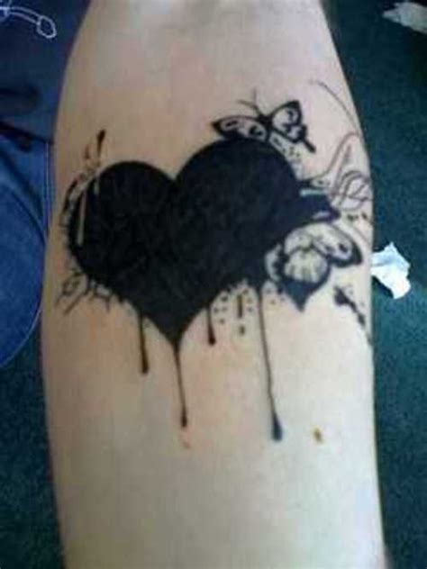 Left Forarm Black Heart Tattoos Wrist Tattoo Cover Up Cover Tattoo