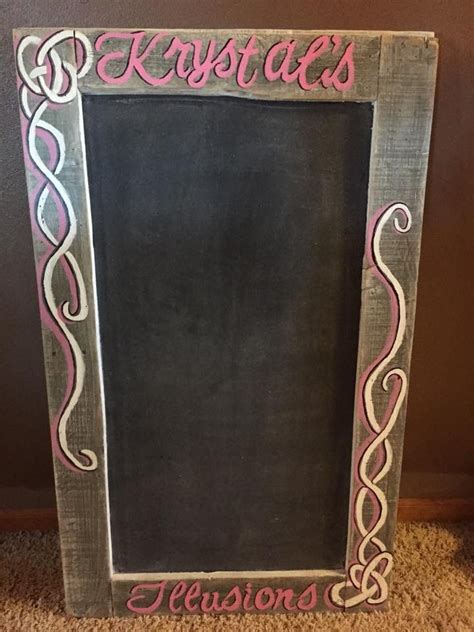 Framed Chalkboard Sign Framed Chalkboard Frame Chalkboard Signs