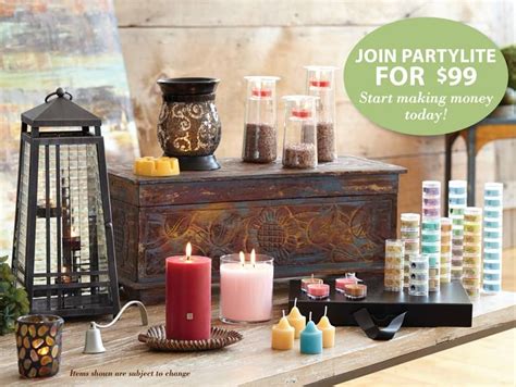 Join Us Partylite Start Making Money Holiday Items