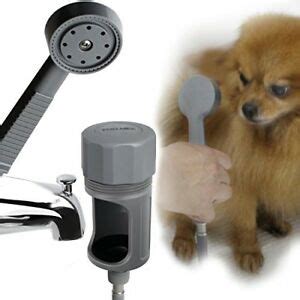 Bath faucet hose attachment ✅. Dog Shower Spray Hose Pet Bathtub Attachment Hairwash ...