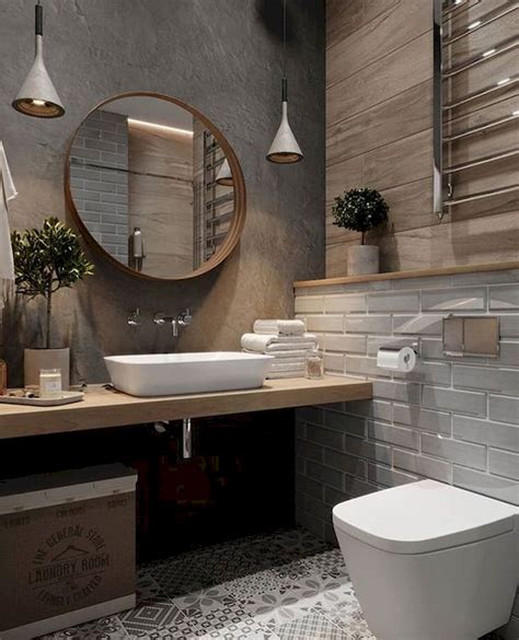 35 Stunning Modern Farmhouse Bathroom Decor Ideas Make You Relax In