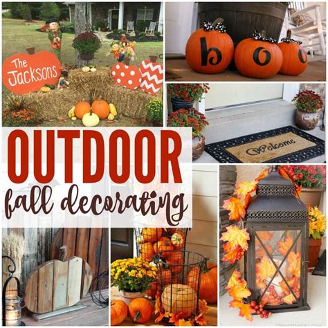 Outdoor Fall Decorating Ideas For Your Home