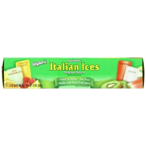 Wyler S Authentic Italian Ices Freezer Bars