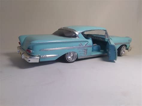 Gallery Pictures Amt 1958 Chevy Impala Plastic Model Car Kit 125 Scale