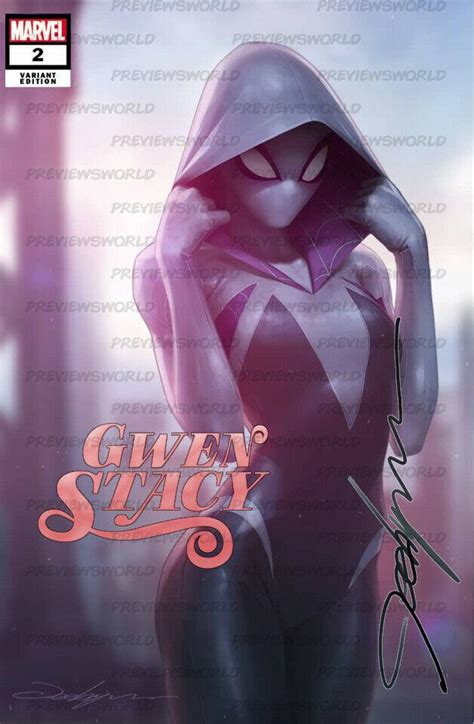 Spider Verse Gwen Stacy 2 Ghost Spider Jeehyung Lee Trade Variant