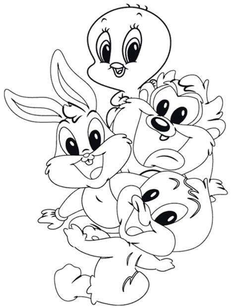 Dibujos De Baby Looney Tunes Para Imprimir Y Colorear Imagenes