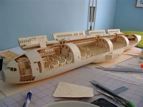An Incredibly Detailed Paper Model Of A Boeing 777 Created Using Manila