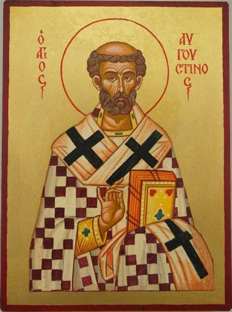 Saint Augustine Of Hippo Orthodox Icon Blessedmart